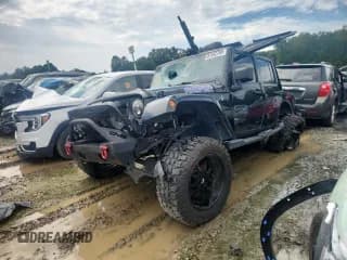 ✅ 2018 Jeep Wrangler Unlimited Sahara • VIN: 1C4HJWEG4JL873243 • Lot: 81642765. Listed on Copart with 95,296 mi. Free auction sales archive from the USA and detailed vehicle history report at DreamBid. Image 1.