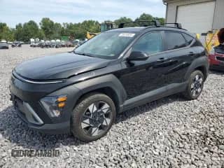 2024 Hyundai Kona SEL with VIN KM8HCCABXRU062194, listed as a Copart auction lot 70414835 with 17,476 mi miles and Salvage title. Bid and sale history available at DreamBid. Image 1.