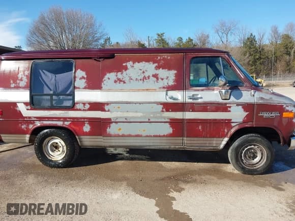 ✅ 1986 Chevrolet Chevy Van • VIN: 1GCEG25N9G7163670 • Lot: 41654650. Listed on IAAI with Not provided. Free auction sales archive from the USA and detailed vehicle history report at DreamBid. Image 13.