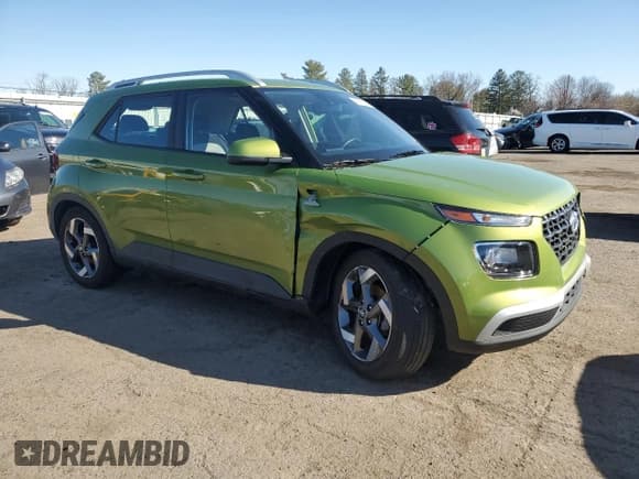 ✅ 2022 Hyundai Venue Limited • VIN: KMHRC8A34NU165891 • Lot: 49386785. Listed on Copart with 61,185 mi. Free auction sales archive from the USA and detailed vehicle history report at DreamBid. Image 4.