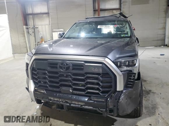 ✅ 2023 Toyota Tundra Limited • VIN: 5TFJA5DB3PX106504 • Lot: 68913035. Listed on Copart with 8,481 mi. Free auction sales archive from the USA and detailed vehicle history report at DreamBid. Image 5.