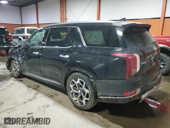 ✅ 2022 Hyundai Palisade Limited • VIN: KM8R5DHE4NU472147 • Лот: 80468514. Опубликован ранее на Copart с пробегом 26 023 миль. Бесплатный доступ к архиву аукционных продаж из США и подробный отчёт об истории автомобиля на DreamBid. Изображение 2.