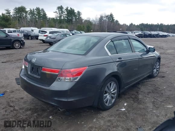 ✅ 2011 Honda Accord EX • VIN: 1HGCP2F75BA073517 • Lot: 41875713. Listed on IAAI with 170,352 mi. Free auction sales archive from the USA and detailed vehicle history report at DreamBid. Image 4.