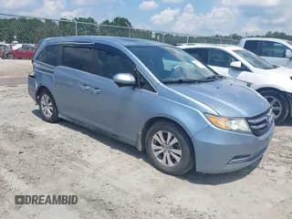 ✅ 2014 Honda Odyssey EX-L • VIN: 5FNRL5H62EB070838 • Lot: 42895612. Wystawiony na IAAI z przebiegiem 189 125 mil. Bezpłatny archiwum sprzedaży aukcyjnych z USA i szczegółowy raport historii pojazdu na DreamBid. Zdjęcie 1.