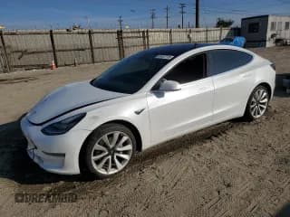 ✅ 2019 Tesla Model 3 Mid Range • VIN: 5YJ3E1EAXKF474953 • Лот: 91457715. Опубликован ранее на Copart с пробегом 79 594 миль. Бесплатный доступ к архиву аукционных продаж из США и подробный отчёт об истории автомобиля на DreamBid. Изображение 1.