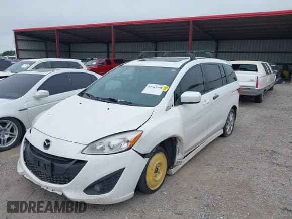 ✅ 2012 Mazda 5 Grand Touring • VIN: JM1CW2DL3C0127843 • Lot: 42765398. Wystawiony na IAAI z przebiegiem 187 776 mil. Bezpłatny archiwum sprzedaży aukcyjnych z USA i szczegółowy raport historii pojazdu na DreamBid. Zdjęcie 2.