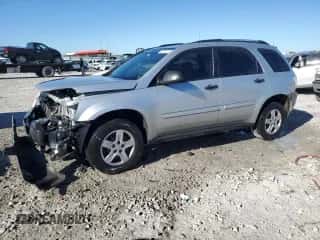 2005 Chevrolet Equinox LS z VIN 2CNDL13F656191819, wystawiony jako Copart lot #74784374 z przebiegiem 110 983 mil mil oraz Szkoda całkowita • Salvage title. Historia ofert i sprzedaży dostępna na DreamBid. Obrazek 1.