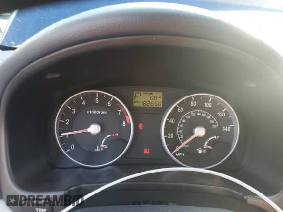 2006 Hyundai Accent GLS с VIN KMHCN46C26U012817, выставлен на аукционе Copart как лот 74443644 с пробегом 182 650 миль миль и Списание • Salvage title. История ставок и продаж доступна на DreamBid. Изображение 9.