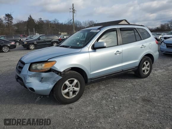 ✅ 2008 Hyundai Santa Fe GLS • VIN: 5NMSG13D78H158209 • Lot: 83012064. Listed on Copart with 148,934 mi. Free auction sales archive from the USA and detailed vehicle history report at DreamBid. Image 1.