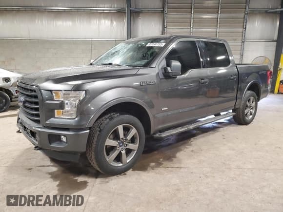 ✅ 2015 Ford F-150 XL • VIN: 1FTEW1EPXFFC67071 • Lot: 87244155. Listed on Copart with 123,607 mi. Free auction sales archive from the USA and detailed vehicle history report at DreamBid. Image 1.