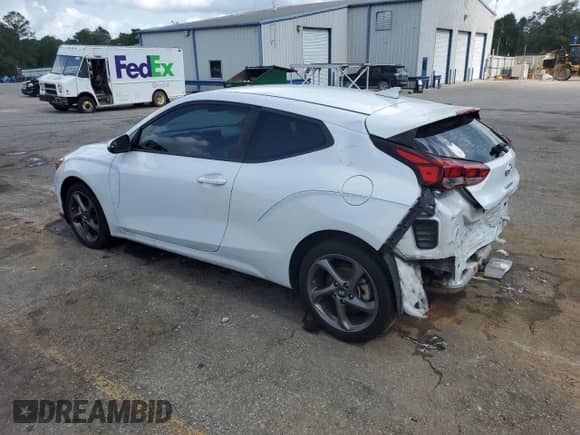 2019 Hyundai Veloster 2.0 z VIN KMHTG6AFXKU015613, wystawiony jako Copart lot #54073665 z przebiegiem 94 066 mil mil oraz Szkoda całkowita • Salvage title. Historia ofert i sprzedaży dostępna na DreamBid. Obrazek 2.
