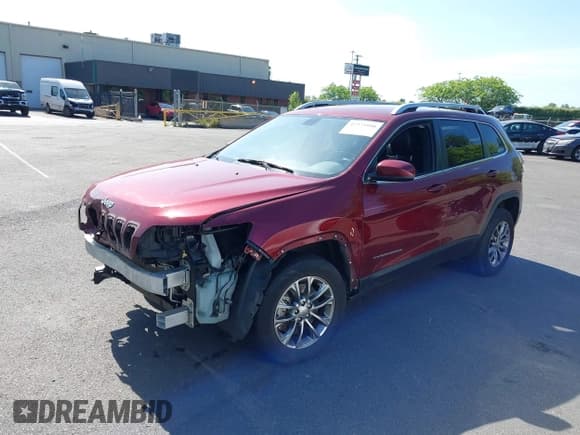 ✅ 2019 Jeep Cherokee Latitude Plus • VIN: 1C4PJMLX0KD346993 • Lot: 42373990. Listed on IAAI with 92,213 mi. Free auction sales archive from the USA and detailed vehicle history report at DreamBid. Image 2.