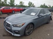✅ 2014 Infiniti Q50 Hybrid Premium • VIN: JN1AV7AR7EM700323 • Lot: 42862950. Listed on IAAI with 103,145 mi. Free auction sales archive from the USA and detailed vehicle history report at DreamBid. Image 2.