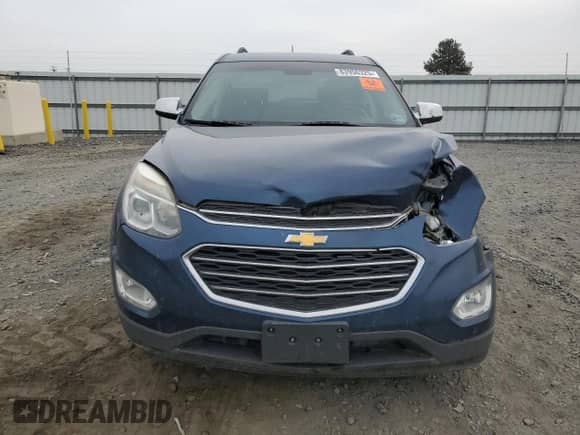 2016 Chevrolet Equinox LTZ with VIN 2GNFLGEK1G6318187, listed as a Copart auction lot 83950325 with 111,472 mi miles and Salvage title. Bid and sale history available at DreamBid. Image 5.