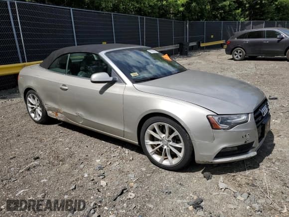 ✅ 2013 Audi A5 Premium Plus • VIN: WAULFAFH0DN003453 • Lot: 70531345. Listed on Copart with Not provided. Free auction sales archive from the USA and detailed vehicle history report at DreamBid. Image 4.