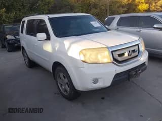 ✅ 2009 Honda Pilot EX-L • VIN: 5FNYF485X9B034552 • Lot: 43718486. Listed on IAAI with 158,453 mi. Free auction sales archive from the USA and detailed vehicle history report at DreamBid. Image 1.