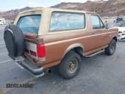 ✅ 1989 Ford Bronco Eddie Bauer • VIN: 1FMEU15N9KLA31278 • Lot: 43160740. Listed on IAAI with 21,208 mi. Free auction sales archive from the USA and detailed vehicle history report at DreamBid. Image 4.
