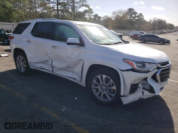 ✅ 2020 Chevrolet Traverse Premier • VIN: 1GNEVKKW2LJ306854 • Lot: 37350134. Wystawiony na Copart z przebiegiem 57 508 mil. Bezpłatny archiwum sprzedaży aukcyjnych z USA i szczegółowy raport historii pojazdu na DreamBid. Zdjęcie 4.