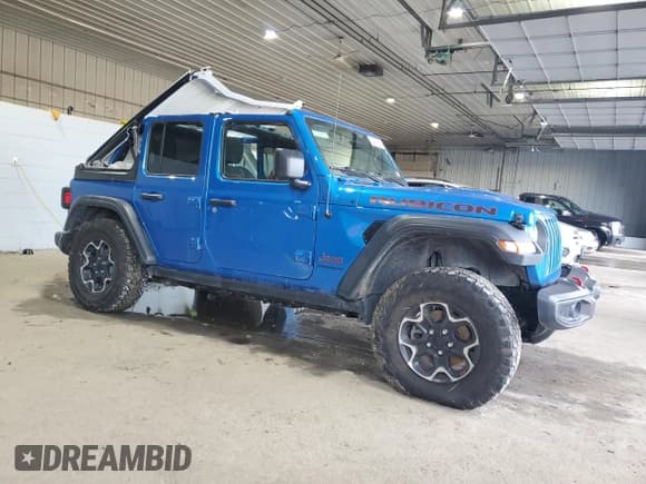 ✅ 2023 Jeep Wrangler Rubicon • VIN: 1C4HJXFN7PW693166 • Lot: 84430324. Wystawiony na Copart z przebiegiem 40 093 mil. Bezpłatny archiwum sprzedaży aukcyjnych z USA i szczegółowy raport historii pojazdu na DreamBid. Zdjęcie 4.