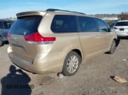 ✅ 2011 Toyota Sienna Limited • VIN: 5TDDK3DC1BS009551 • Lot: 43695139. Listed on IAAI with 215,918 mi. Free auction sales archive from the USA and detailed vehicle history report at DreamBid. Image 4.