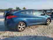 2013 Hyundai Elantra Limited with VIN KMHDH4AE2DU951855, listed as a Copart auction lot 80449865 with 147,507 mi miles and Salvage title. Bid and sale history available at DreamBid. Image 3.