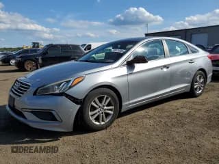 ✅ 2016 Hyundai Sonata 2.4L • VIN: 5NPE24AF2GH371281 • Лот: 84379585. Опубликован ранее на Copart с пробегом 236 051 миль. Бесплатный доступ к архиву аукционных продаж из США и подробный отчёт об истории автомобиля на DreamBid. Изображение 1.