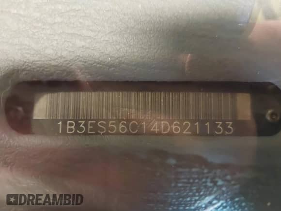 2004 Dodge Neon SXT with VIN 1B3ES56C14D621133, listed as a IAAI auction lot 42095446 with 147,120 mi miles and . Bid and sale history available at DreamBid. Image 9.