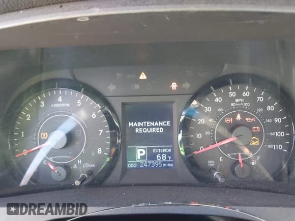 ✅ 2015 Toyota Sienna L • VIN: 5TDZK3DCXFS670488 • Lot: 43847021. Listed on IAAI with 247,395 mi. Free auction sales archive from the USA and detailed vehicle history report at DreamBid. Image 7.