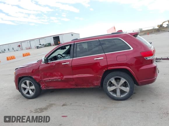 ✅ 2014 Jeep Grand Cherokee Overland • VIN: 1C4RJFCG5EC432363 • Lot: 43489368. Listed on IAAI with 74,276 mi. Free auction sales archive from the USA and detailed vehicle history report at DreamBid. Image 15.