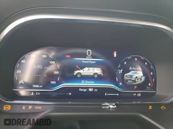 2024 Chevrolet Suburban LT z VIN 1GNSCCKD7RR191966, wystawiony jako Copart lot #69466314 z przebiegiem 7 066 mil mil oraz Szkoda całkowita • Salvage title. Historia ofert i sprzedaży dostępna na DreamBid. Obrazek 9.