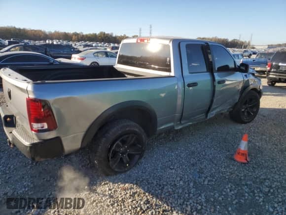 2021 Ram 1500 Warlock z VIN 1C6RR6GG8MS500685, wystawiony jako Copart lot #81611204 z przebiegiem 53 978 mil mil oraz Szkoda całkowita • Salvage title. Historia ofert i sprzedaży dostępna na DreamBid. Obrazek 3.