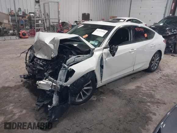 ✅ 2025 Acura Integra • VIN: 19UDE4H22SA004873 • Lot: 41737194. Listed on IAAI with 2,377 mi. Free auction sales archive from the USA and detailed vehicle history report at DreamBid. Image 2.