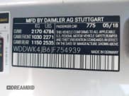 ✅ 2018 Mercedes-Benz C 300 • VIN: WDDWK4JB6JF754939 • Lot: 37406882. Wystawiony na IAAI z przebiegiem 73 043 mil. Bezpłatny archiwum sprzedaży aukcyjnych z USA i szczegółowy raport historii pojazdu na DreamBid. Zdjęcie 9.