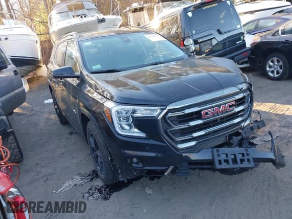 ✅ 2022 GMC Terrain AT4 • VIN: 3GKALYEVXNL312081 • Lot: 41307897. Wystawiony na IAAI z przebiegiem 45 555 mil. Bezpłatny archiwum sprzedaży aukcyjnych z USA i szczegółowy raport historii pojazdu na DreamBid. Zdjęcie 1.