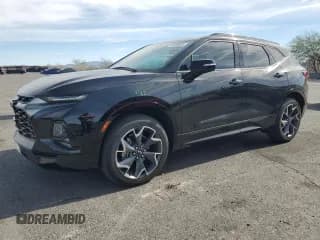 ✅ 2019 Chevrolet Blazer RS • VIN: 3GNKBERS3KS691452 • Lot: 91628905. Listed on Copart with 74,170 mi. Free auction sales archive from the USA and detailed vehicle history report at DreamBid. Image 1.
