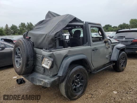 ✅ 2020 Jeep Wrangler Willys • VIN: 1C4GJXAN4LW225781 • Lot: 67316964. Wystawiony na Copart z przebiegiem 48 306 mil. Bezpłatny archiwum sprzedaży aukcyjnych z USA i szczegółowy raport historii pojazdu na DreamBid. Zdjęcie 3.