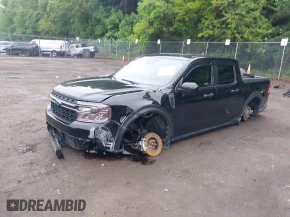 ✅ 2022 Ford Maverick XL • VIN: 3FTTW8F91NRA66905 • Lot: 42523473. Listed on IAAI with 44,465 mi. Free auction sales archive from the USA and detailed vehicle history report at DreamBid. Image 2.