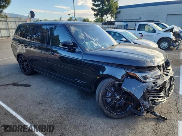 ✅ 2021 Land Rover Range Rover P525 Westminster • VIN: SALGS5SE4MA426734 • Lot: 85923525. Listed on Copart with 43,834 mi. Free auction sales archive from the USA and detailed vehicle history report at DreamBid. Image 4.