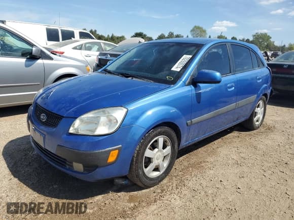 ✅ 2006 Kia Rio SX • VIN: KNADE163966088172 • Lot: 70260074. Listed on Copart with 127,059 mi. Free auction sales archive from the USA and detailed vehicle history report at DreamBid. Image 1.