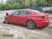 2020 Hyundai Sonata SEL with VIN 5NPEF4JA3LH017546, listed as a Copart auction lot 71604665 with 70,003 mi miles and Salvage title. Bid and sale history available at DreamBid. Image 2.