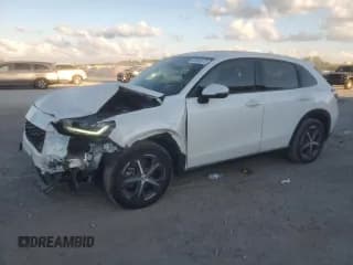 ✅ 2025 Honda HR-V EX-L • VIN: 3CZRZ1H74SM728287 • Lot: 92408515. Listed on Copart with 10,088 mi. Free auction sales archive from the USA and detailed vehicle history report at DreamBid. Image 1.