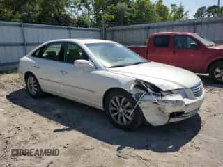 2007 Hyundai Azera SE с VIN KMHFC46FX7A177143, выставлен на аукционе Copart как лот 57519425 с пробегом 104 711 миль миль и Списание • Salvage title. История ставок и продаж доступна на DreamBid. Изображение 4.