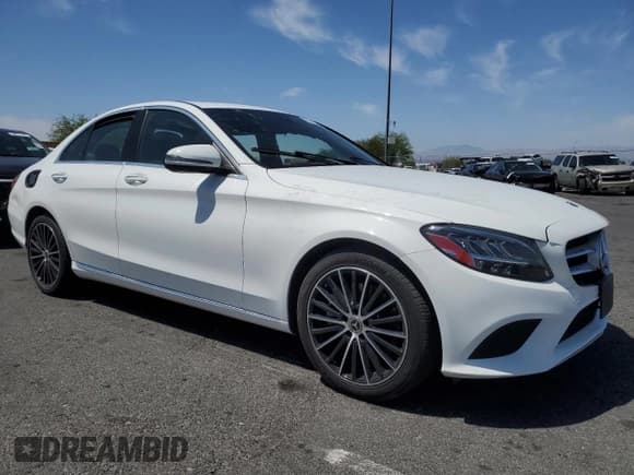 ✅ 2021 Mercedes-Benz C 300 • VIN: W1KWF8DB5MR626928 • Lot: 58718795. Listed on Copart with 55,239 mi. Free auction sales archive from the USA and detailed vehicle history report at DreamBid. Image 4.