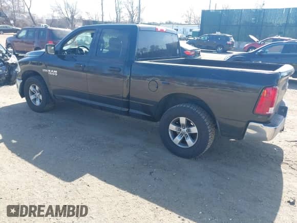2015 Ram 1500 Express with VIN 1C6RR7FTXFS744166, listed as a IAAI auction lot 41745240 with 143,021 mi miles and . Bid and sale history available at DreamBid. Image 3.