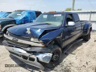 2002 Chevrolet Silverado 3500 LS с VIN 1GCJC39152E165945, выставлен на аукционе Copart как лот 65569145 с пробегом 243 190 миль миль и Списание • Salvage title. История ставок и продаж доступна на DreamBid. Изображение 1.