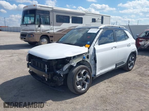 ✅ 2023 Hyundai Venue SEL • VIN: KMHRC8A37PU226573 • Lot: 42249416. Listed on IAAI with 24,290 mi. Free auction sales archive from the USA and detailed vehicle history report at DreamBid. Image 2.