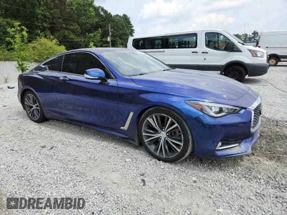 ✅ 2019 Infiniti Q60 Luxe • VIN: JN1EV7EK1KM230283 • Lot: 62482075. Wystawiony na Copart z przebiegiem 72 579 mil. Bezpłatny archiwum sprzedaży aukcyjnych z USA i szczegółowy raport historii pojazdu na DreamBid. Zdjęcie 4.