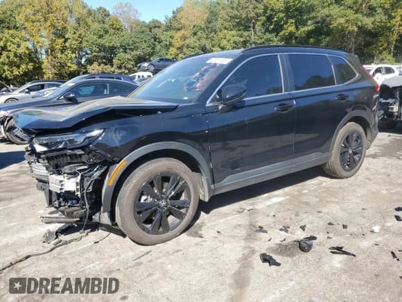 ✅ 2025 Honda CR-V Sport Touring • VIN: 7FARS6H94SE052490 • Lot: 82361485. Listed on Copart with Not provided. Free auction sales archive from the USA and detailed vehicle history report at DreamBid. Image 1.