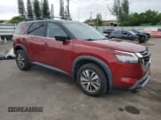 ✅ 2022 Nissan Pathfinder SL • VIN: 5N1DR3CA9NC210207 • Lot: 80659455. Listed on Copart with 30,407 mi. Free auction sales archive from the USA and detailed vehicle history report at DreamBid. Image 4.