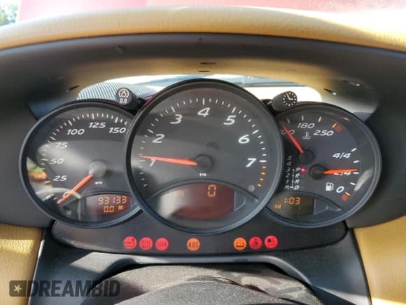 ✅ 2000 Porsche Boxster • VIN: WP0CA2983YU621350 • Lot: 60596005. Listed on Copart with 93,133 mi. Free auction sales archive from the USA and detailed vehicle history report at DreamBid. Image 9.